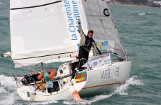Arrival of Gw�nol� Gahinet (455 - Asso Watever - gwenolegahinet.com) in Salvador (cr�dit: Pierrick Garenne / GPO)