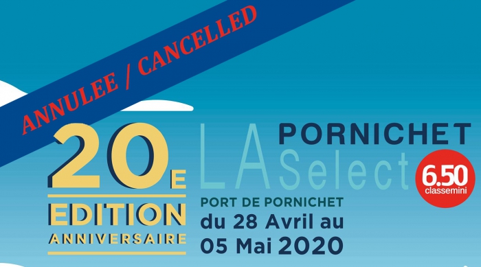 PORNICHET SELECT 2020. ANNULEE / CANCELLED