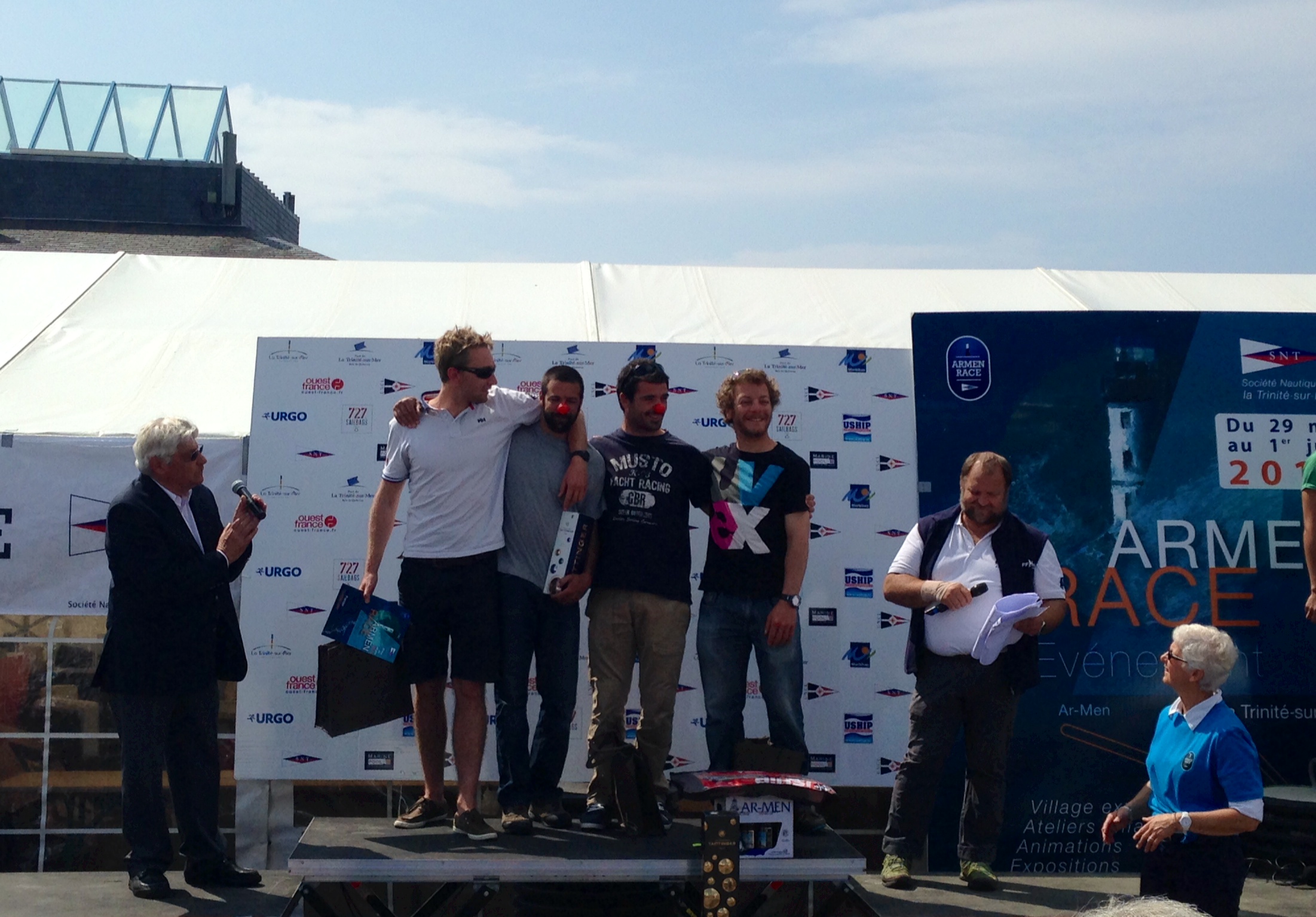 Le podium Proto de l'ArMen Race   (c) Classe Mini