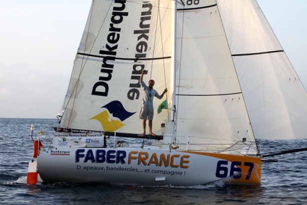 Thomas Ruyant  Salvador (photo Pierrick Garenne / GPO)