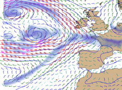 Conditions mto dans le Golf de Gascogne