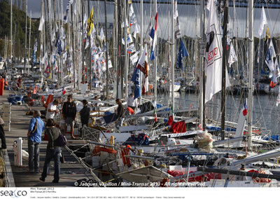 Le Port Rhu en stand by (c) Jacques Vapillon-MiniTransat