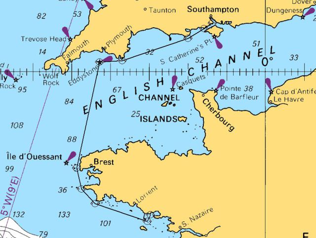 Le parcours du UK Solent 2014